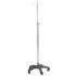 AJ-H0411     Stainless Steel Mobile I.V. Pole with 5 Castors