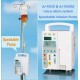 AJ-P300G Pompe à perfusion avec bibliothèque de médicaments et dossier de perfusion