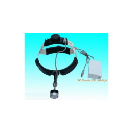 B3 Phare dentaire rechargeable à LED avec bandeau